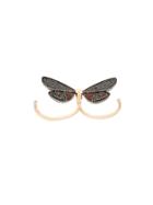 Astley Clarke Scarlet Tiger Moth Double Ring - Metallic