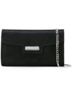 Casadei - Clutch Bag - Women - Nappa Leather/kid Leather - One Size, Black, Nappa Leather/kid Leather