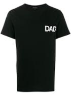 Ron Dorff Dad Print T-shirt - Black