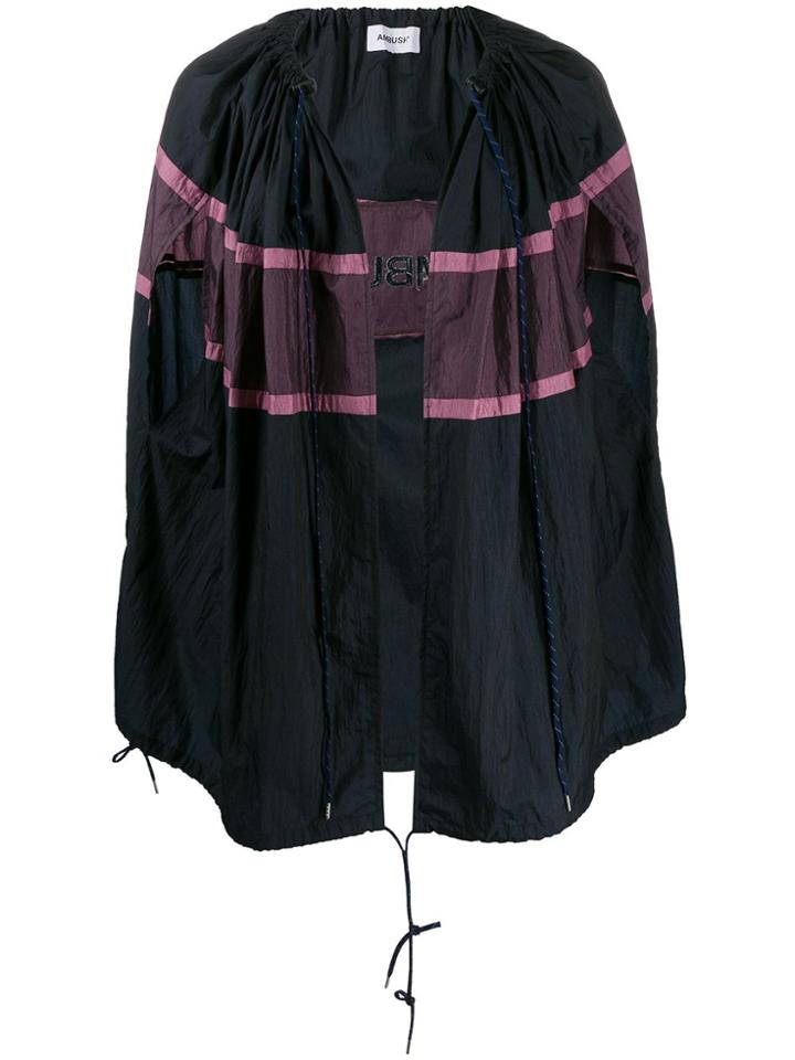 Ambush Waves Shawl - Blue