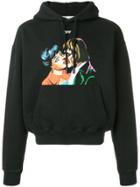 Off-white Kiss Over Hoodie - Black