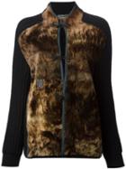 Gianfranco Ferré Pre-owned Panelled Cardigan - Black