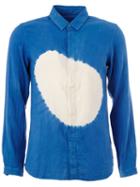 Suzusan Splash Print Shirt, Men's, Size: Xl, Blue, Cotton