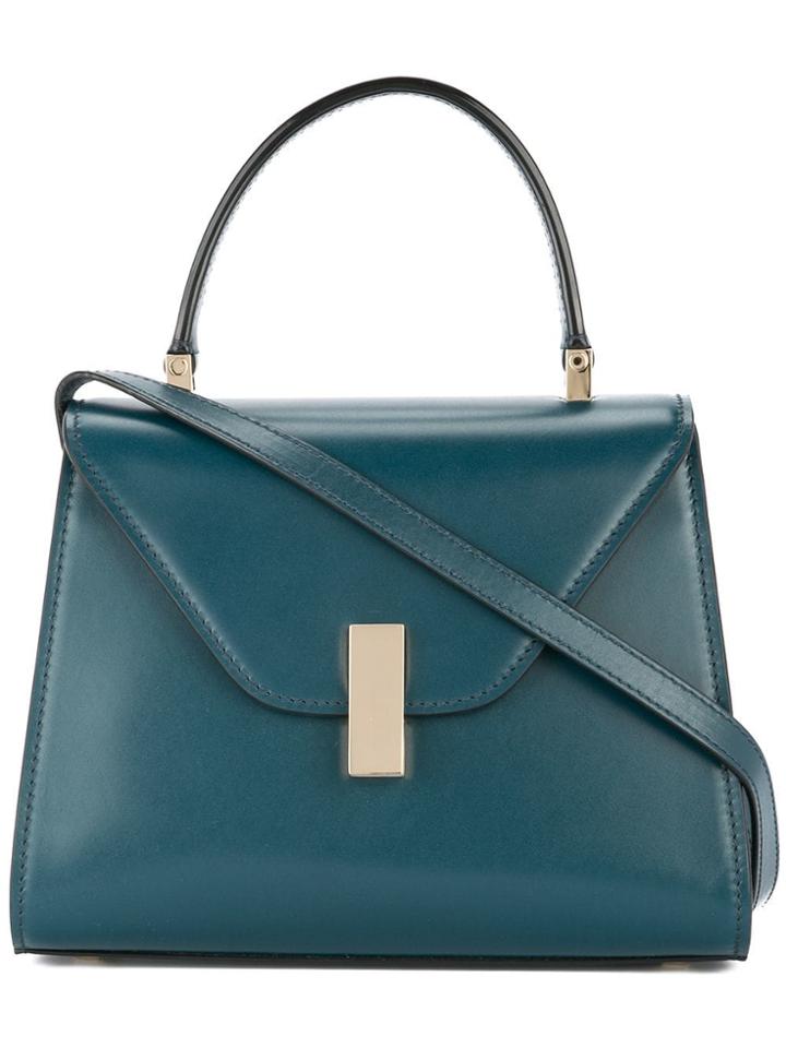 Valextra Iside Mini Tote Bag - Blue