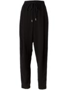 Mcq Alexander Mcqueen Applique Stripe Slim Trousers
