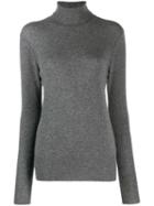 Equipment Roll Neck Sweater - Grey