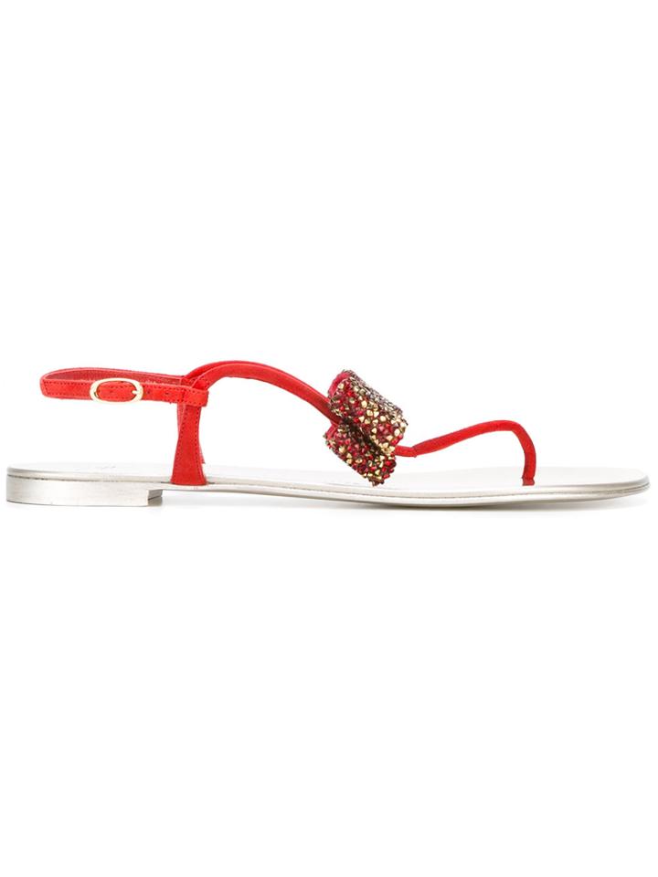 Giuseppe Zanotti Design Annabelle Sandals - Red
