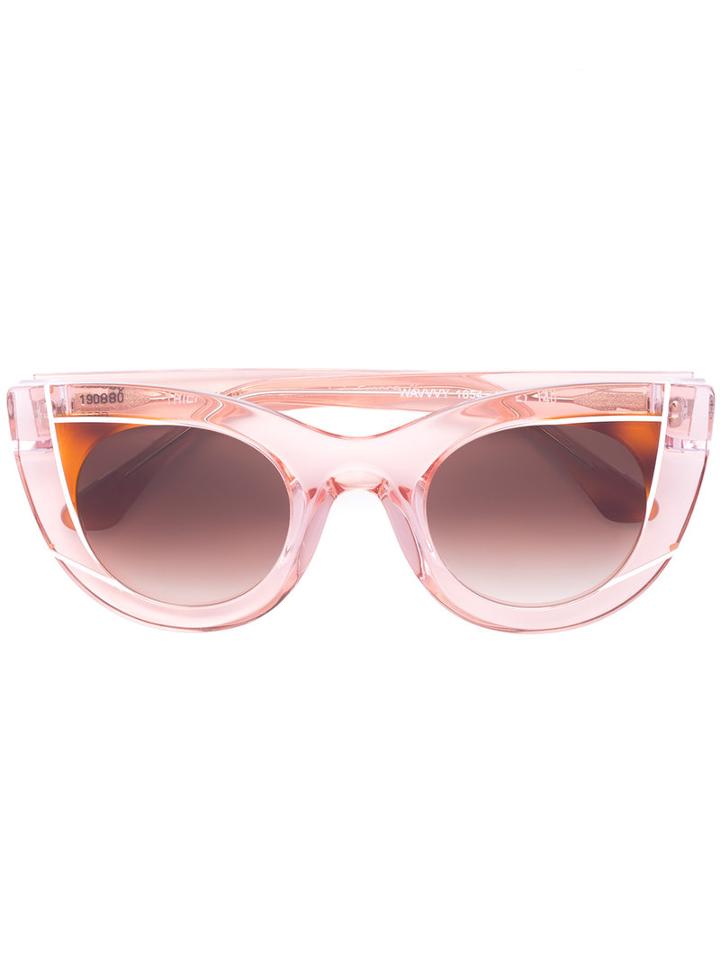 Thierry Lasry - Clear Effect Cat Eye Sunglasses - Women - Acetate - One Size, Pink/purple, Acetate