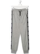 Diesel Kids Logo Side Trim Trousers - Grey