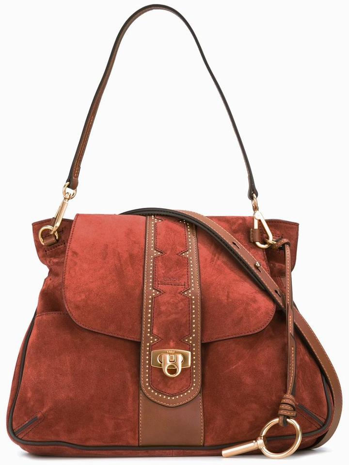 Chloé 'lexa' Tote, Women's, Cotton/calf Leather/calf Suede