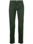 Dolce & Gabbana Slim-fit Trousers - Green