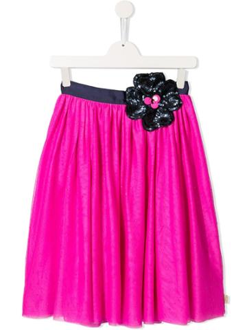 Little Marc Jacobs Sequin Flower Skirt - Purple
