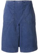Closed Worker Denim Shorts - Blue