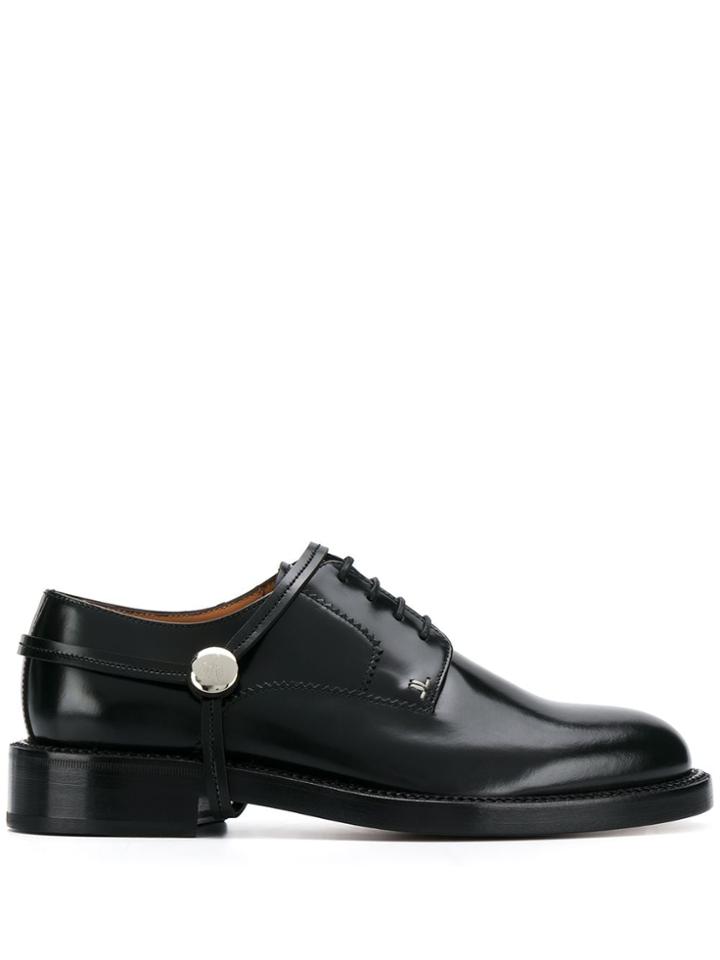 Lanvin Stirrup Derby Shoes - Black