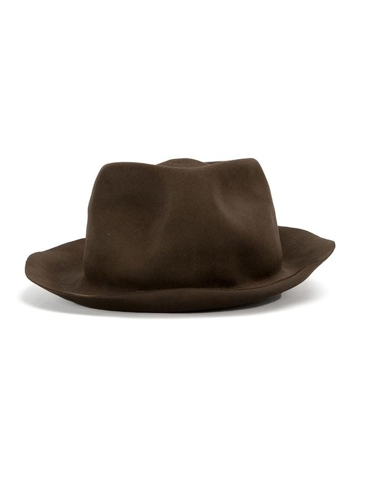 Horisaki Design & Handel Trilby Hat, Men's, Size: Small, Brown, Beaver Fur