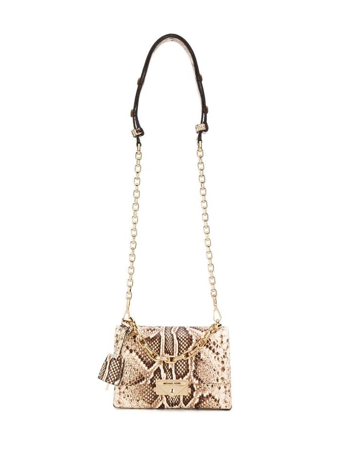 Michael Michael Kors Cece Pitone Cross Body Bag - Neutrals
