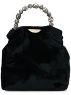 Christian Dior Vintage Velour Malice Handbag - Black
