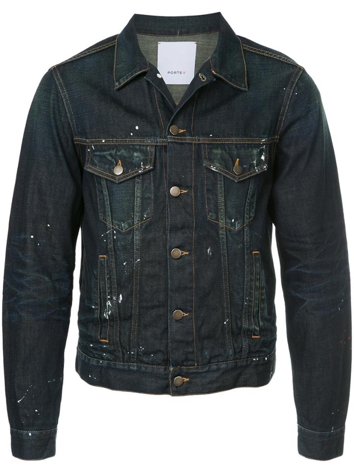 Ports V Classic Denim Jacket - Blue