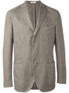 Boglioli Two Button Blazer, Men's, Size: 56, Nude/neutrals, Cotton/cupro/cashmere/wool