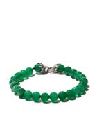 David Yurman Spiritual Beads Green Onyx Bracelet - Ssbgo