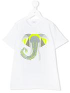 Il Gufo - Elephant Print T-shirt - Kids - Cotton/elastodiene - 2 Yrs, White