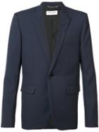 Saint Laurent - Single Button Blazer - Men - Wool - 50, Blue, Wool