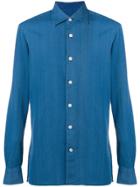 Kiton Slim Fit Shirt - Blue