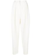 Magda Butrym High Waisted Trousers - White