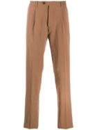 Etro Slim-fit Tailored Trousers - Brown