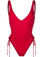 Dsquared2 Lace-up Side Swimsuit
