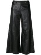 Golden Goose Deluxe Brand Wide Leg Trousers - Black