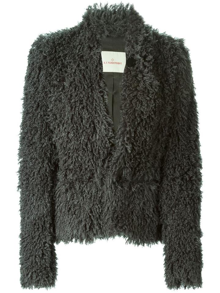A.f.vandevorst '152 Brazil' Fluffy Coat