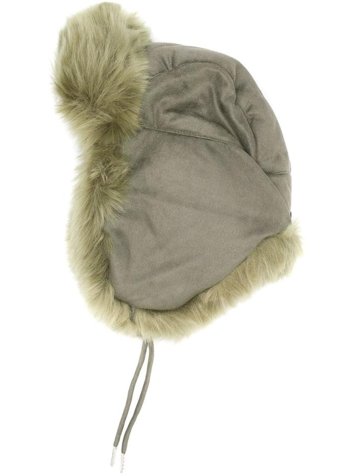 Charlotte Simone Fur Snow Hat - Gold