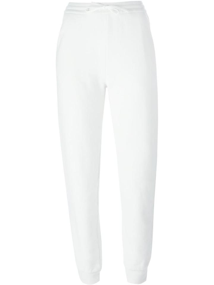 Majestic Filatures Gathered Ankle Track Pants, Women's, Size: Iii, Nude/neutrals, Cotton