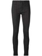 Isabel Marant Striped Skinny Trousers - Grey