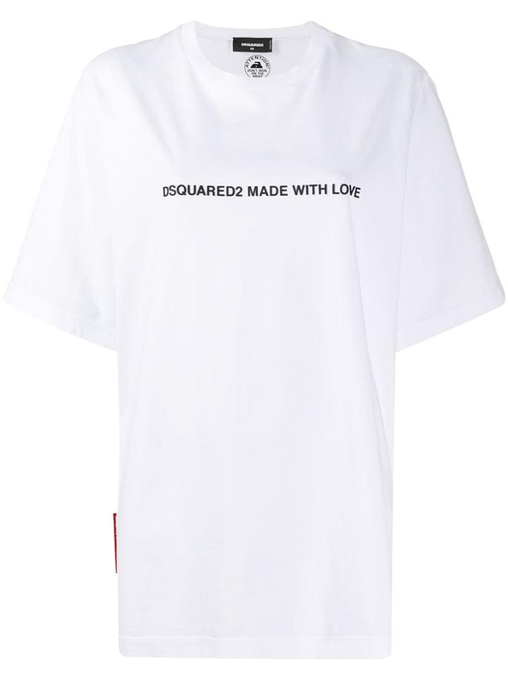 Dsquared2 Made With Love T-shirt - White