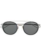 Dita Eyewear Pilot-shaped Sunglasses - Silver