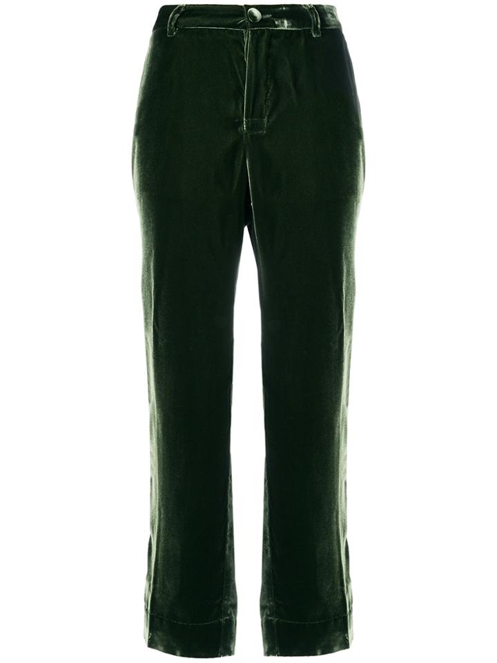 F.r.s For Restless Sleepers Tartaro Trousers - Green