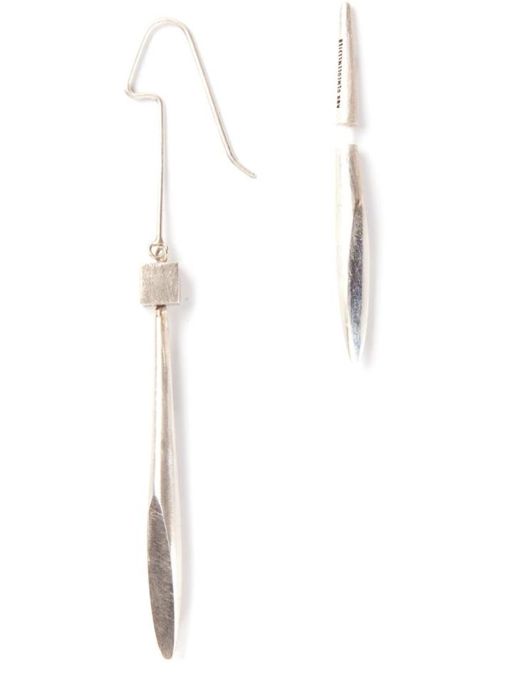 Ann Demeulemeester Drop Earrings