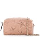 Red Valentino Perforated Stars Crossbody Bag - Neutrals