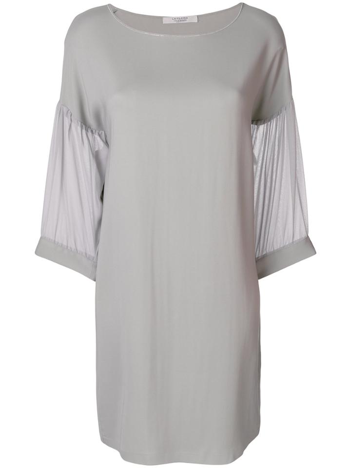 La Fileria For D'aniello Shift Dress - Grey