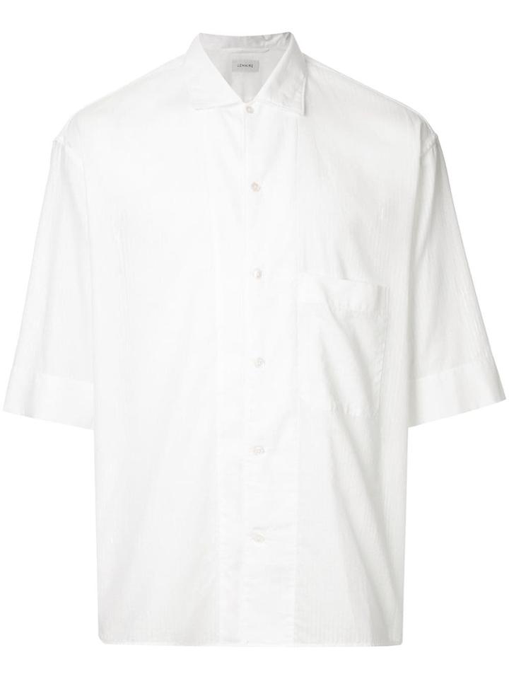 Lemaire Convertible Collar Shirt - White