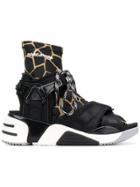 Marc Jacobs Somewhere Sock-fit Sneakers - Black