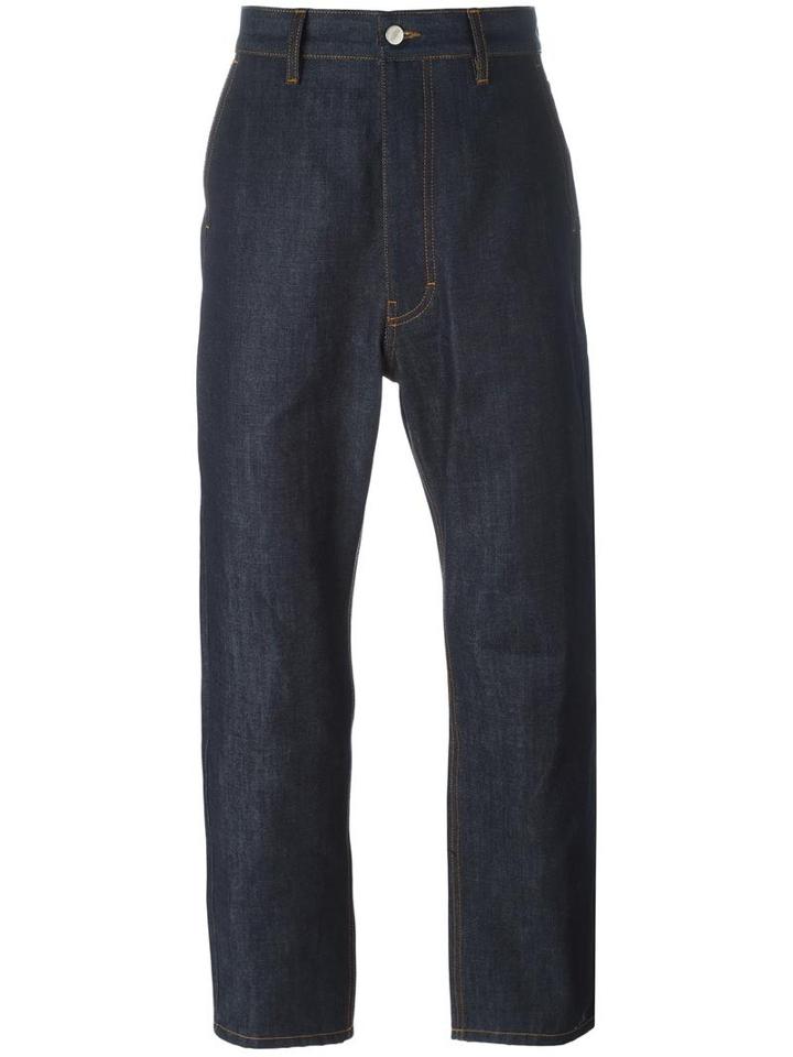 Ami Alexandre Mattiussi Street Fit Jeans, Men's, Size: 31, Blue, Cotton
