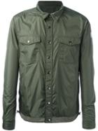 Moncler Trionphe Shirt Jacket, Men's, Size: 3, Green, Cotton/polyamide