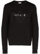 Moncler Logo Printed Sweatshirt - Black