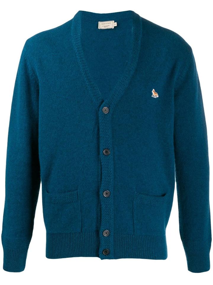 Maison Kitsuné Maison Kitsuné Dm00514kt1014p Petrol - Blue