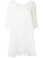 Apuntob Layered Dress - White