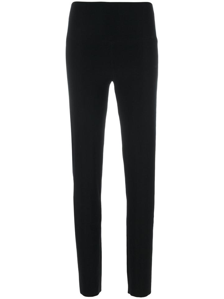 Norma Kamali - Jogging Pants - Women - Polyester/spandex/elastane - Xs, Black, Polyester/spandex/elastane