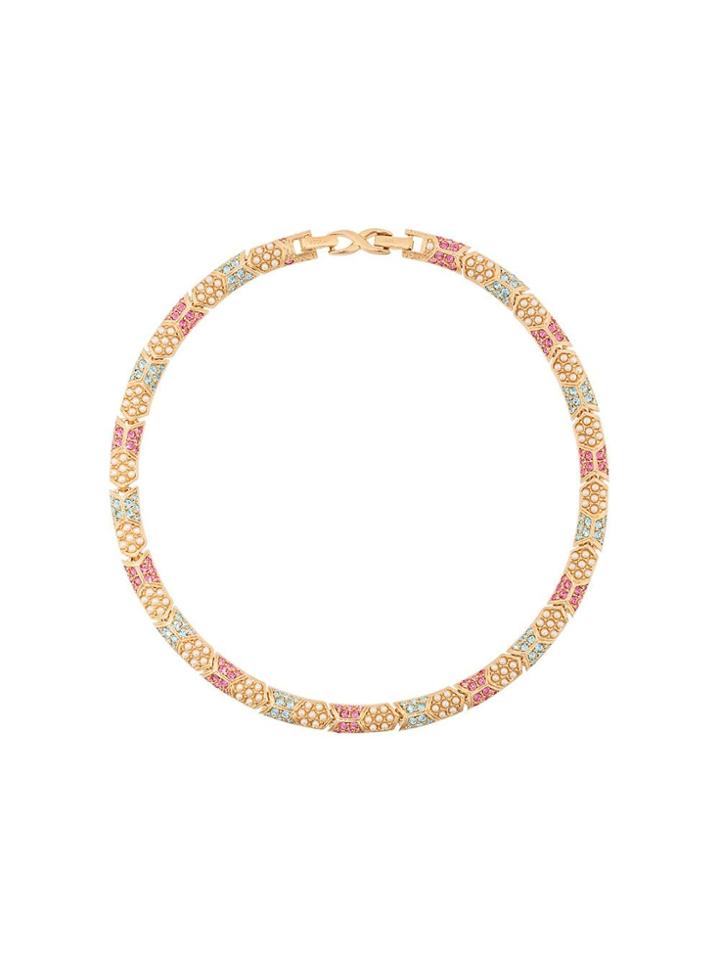 Susan Caplan Vintage 1980's D'orlan Necklace - Gold
